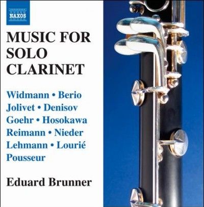 Music For Solo Clarinet (CD)
