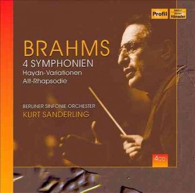Berliner Sinfonie Or - Brahms: 4 Symphonies (CD)