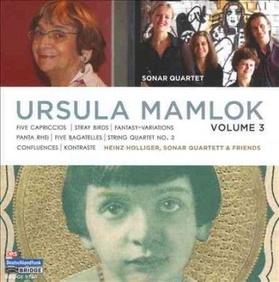 Ursula Mamlok Vol 3 - (Import CD)