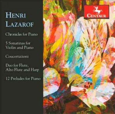 Garrick Ohlsson - Henri Lazarof (CD)