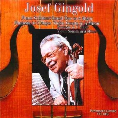 Josef Gingold:Schubert Grand Duo Fant - (Import CD)