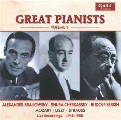 Great Pianists:Vol 2 Brailowsky Cherk - (Import CD)
