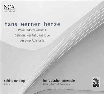 Boris Ensem Blacher - Henze: Royal Winter Music Vol 2 (CD)