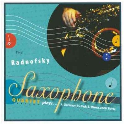Radnofsky Saxophone Quartet Plays Gla - (Import CD)