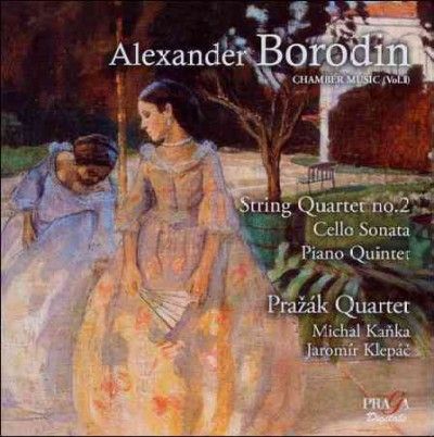Prazak Quartet - Borodin: String Qt No 2 Cello Son Pian (CD)