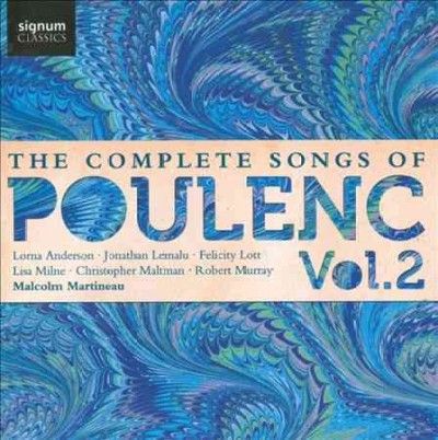 Francis Poulenc - Poulenc: Complete Songs Vol 2 (CD)