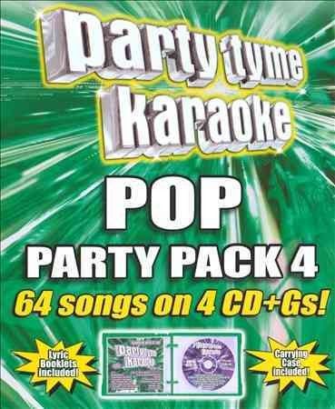 Party Tyme Karaoke - Party Tyme Karaoke: Pop Party Pack 4 (CD)