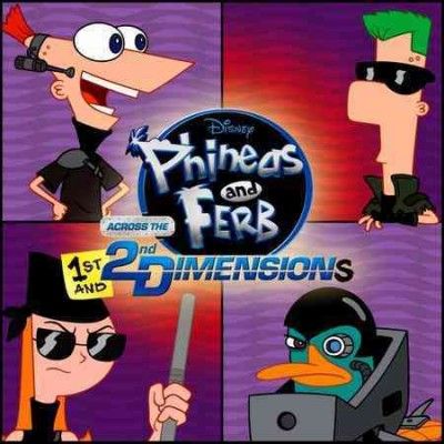 Phineas and Ferb Across the 1st and 2 - (Import CD)