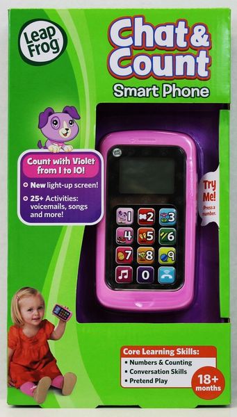 LeapFrog - Chat &amp; Count Phone - Violet