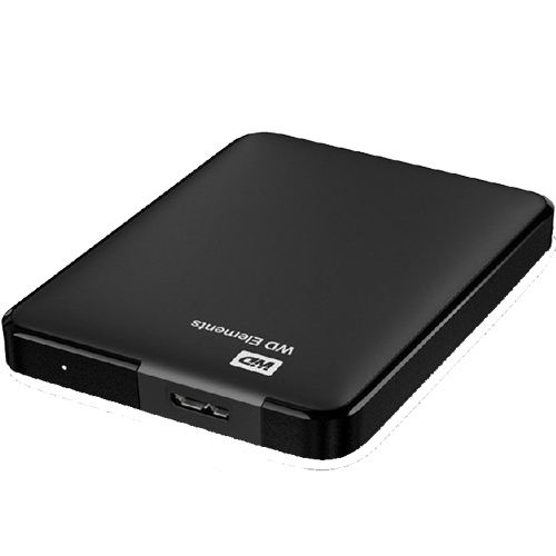 WD Elements 2.5" 1TB Portable Drive - Black