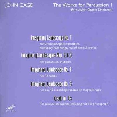 Cage:Works for Percussion 1 - (Region 1 Import DVD)