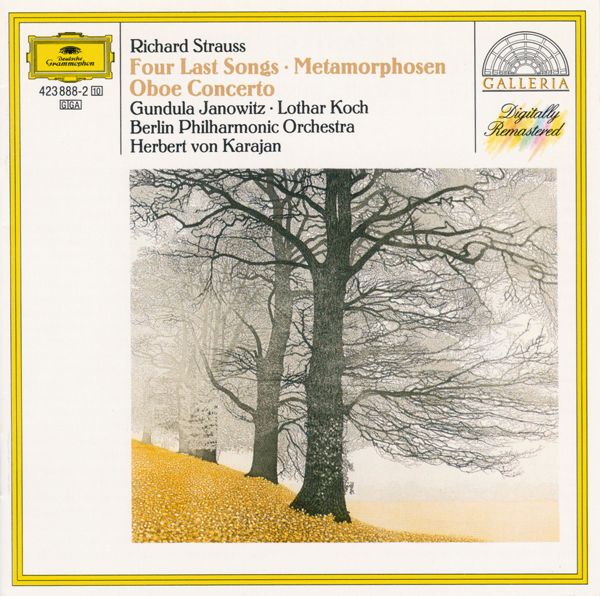 Strauss;r - Janowitz / Karajan - Four Last Songs (CD)