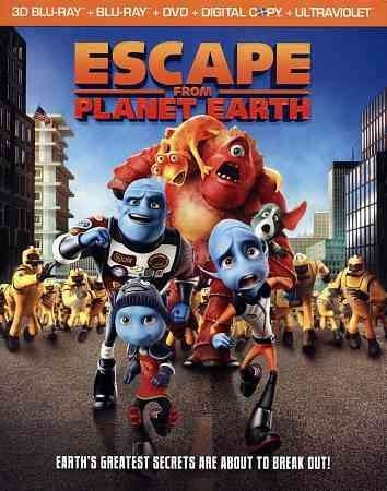 Escape from Planet Earth 3d - (Region A Import Blu-ray Disc)