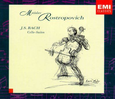 Rostropovich - Bach: Cello Suites (CD)