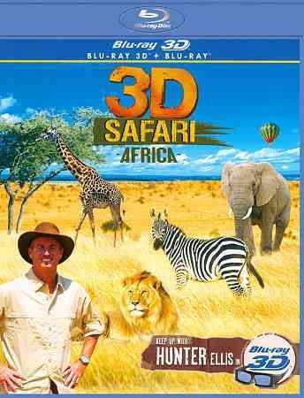 3d Safari Africa Double Feature - (Region A Import Blu-ray Disc)