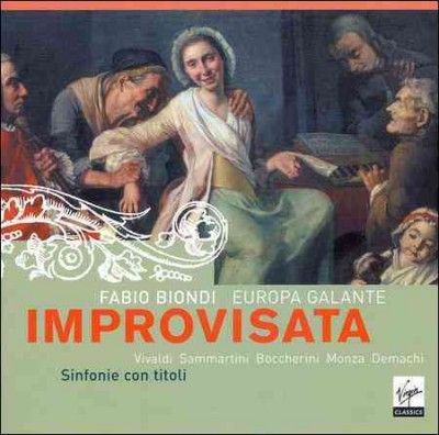 Fabio Biondi - Improvvisata: Sinfonie Con Ti (CD)