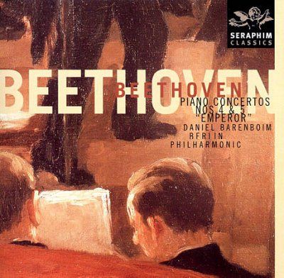 Daniel/be Barenboim - Beethoven: Piano Ctos. 04 &amp; 05 Emperor (CD)