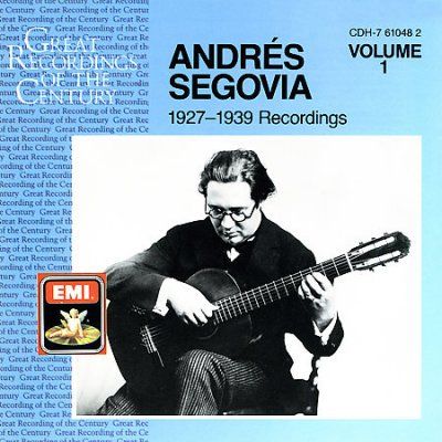 Andres Segovia - Emi Recordings 27 - 39 Vol 1 (CD)