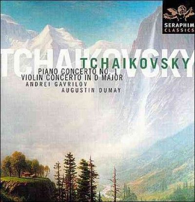 A A/dumay Gavrilov - Tchaikovsky: Piano &amp; Violin Ctos. (CD)