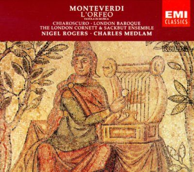 Rogers/london Baroqu - Monteverdi: L'orfeo (CD)