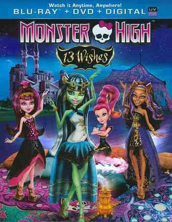 Monster High:13 Wishes - (Region A Import Blu-ray Disc)