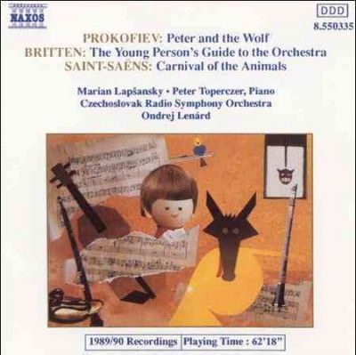 Mariam Lapsansky - Britten: Peter And The Wolf Carnival O (CD)