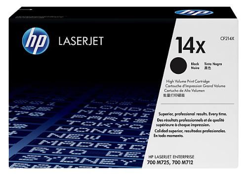 HP 14X Black LaserJet Enterprise Toner Cartridge