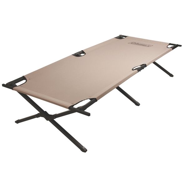 Coleman Trailhead Cot II Stretcher, Folding Bed, Steel Frame -135kg