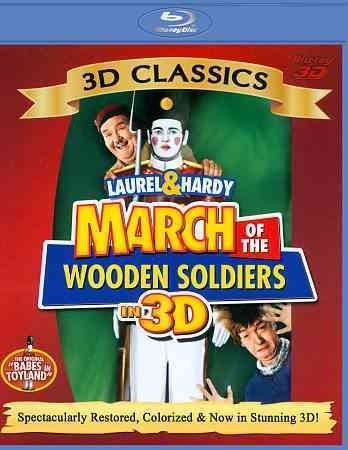March of The Wooden Soldiers in 3d - (Region A Import Blu-ray Disc)