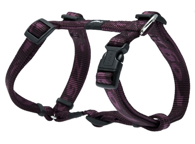 Rogz - Alpinist 16mm Dog H-Harness - Purple