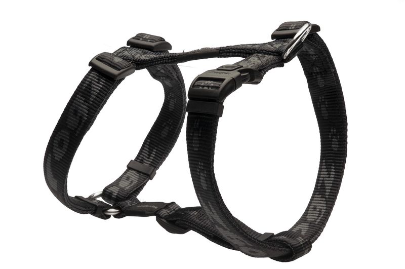 Rogz - Alpinist 20mm Dog H-Harness - Black