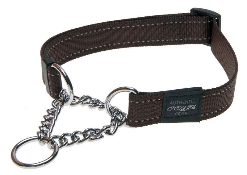 Rogz - Utility Obedience Half-Check Dog Collar