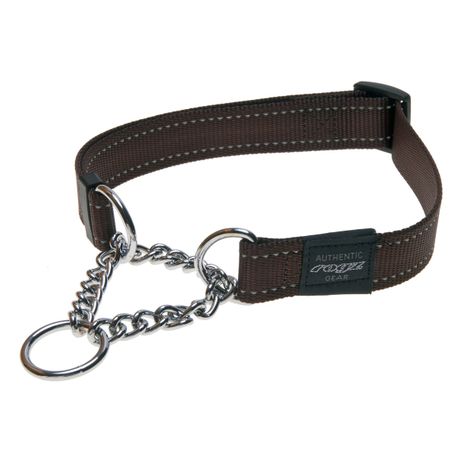 half check dog collars