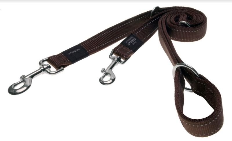 Rogz - Utility 16mm Multi-Purpose Lead - Chocolate