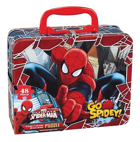 Puzzle In Lunch Box - Spiderman
