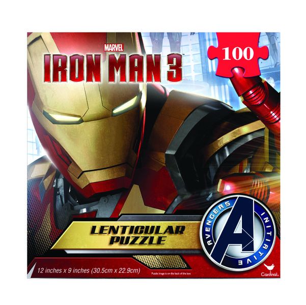 Iron Man Lenticular Puzzle - 100 piece