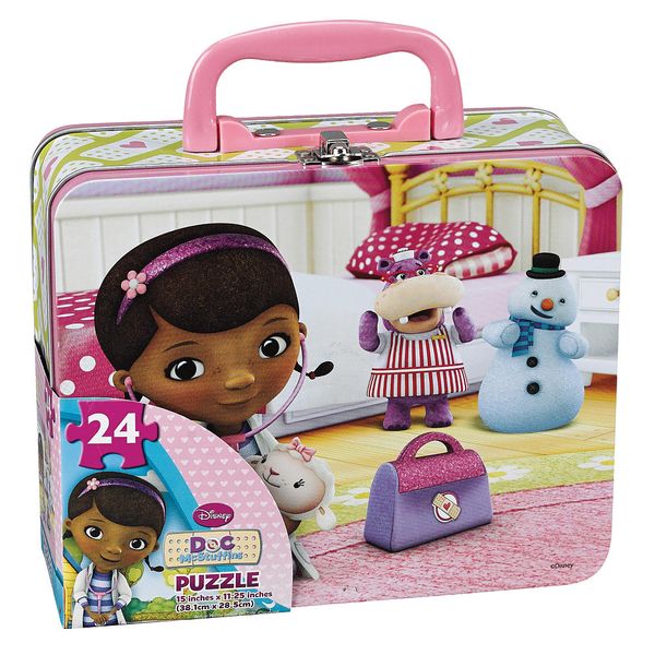 Doc Mcstuffin Puzzle In Lunch Box - 24 Pieces
