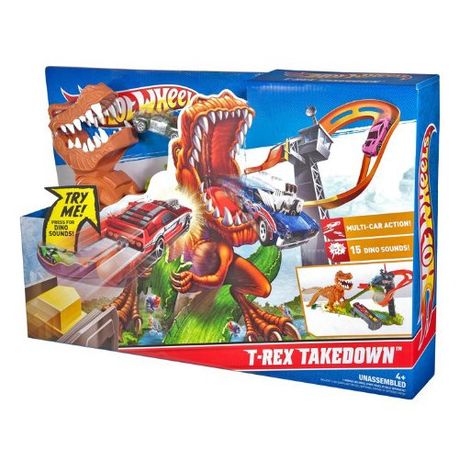 hot wheels tracks dinosaur