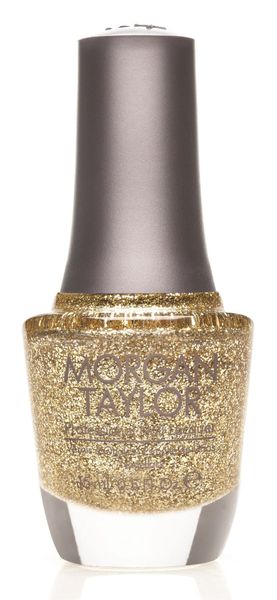 Morgan Taylor Nail Lacquer - 15ml - Glitter &amp; Gold
