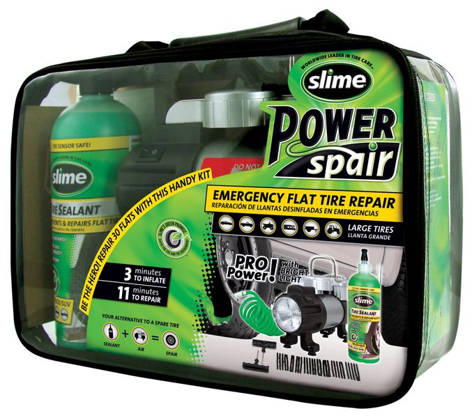 Slime - Emergency Flat Tyre Repair Kit - Large Tyres