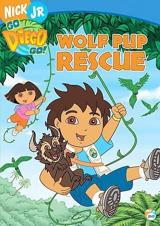 Go Diego Go Wolf Pup Rescue - (Region 1 Import DVD)