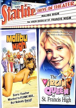 Starlite Drive-In Theater - Malibu High/The Virgin Queen of St. Francis High - (Region 1 Import DVD)