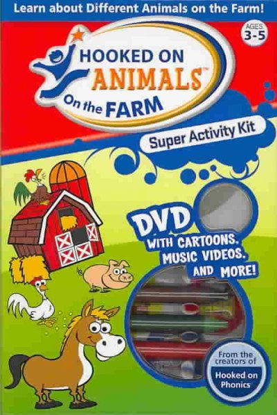 Hooked on Animals on the Farm Super Activity Kit - (Region 1 Import DVD)