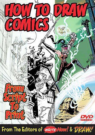 How to Draw Comics from Script to Print - (Region 1 Import DVD)