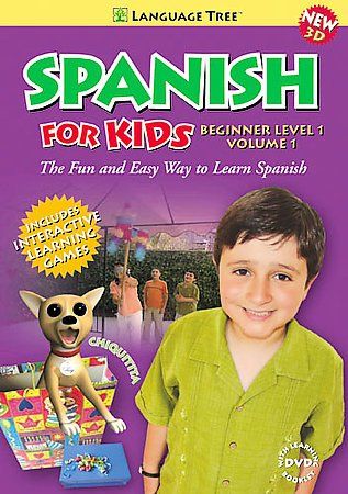 Spanish For Kids - Spanish For Kids: Beginner Level 1 V1 (DVD)