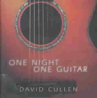 David Cullen - One Night One Guitar (CD)