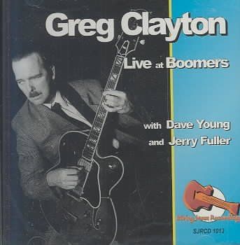 Greg Clayton - Live At Boomers (CD)
