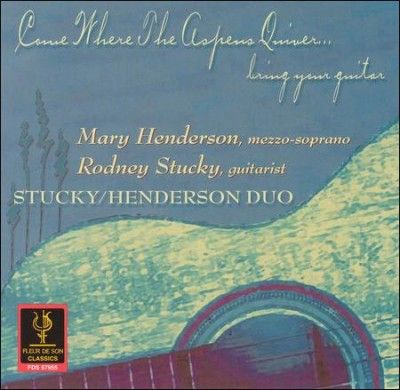 Stucky/henderson Duo - Come Where The Aspens Quiver...Bring (CD)