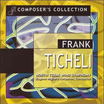 North Texas Wind Sym - Composer's Collection: Frank Ticheli (CD)