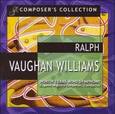 North Texas Wind Sym - Composer's Collection: Ralph Vaughan W (CD)